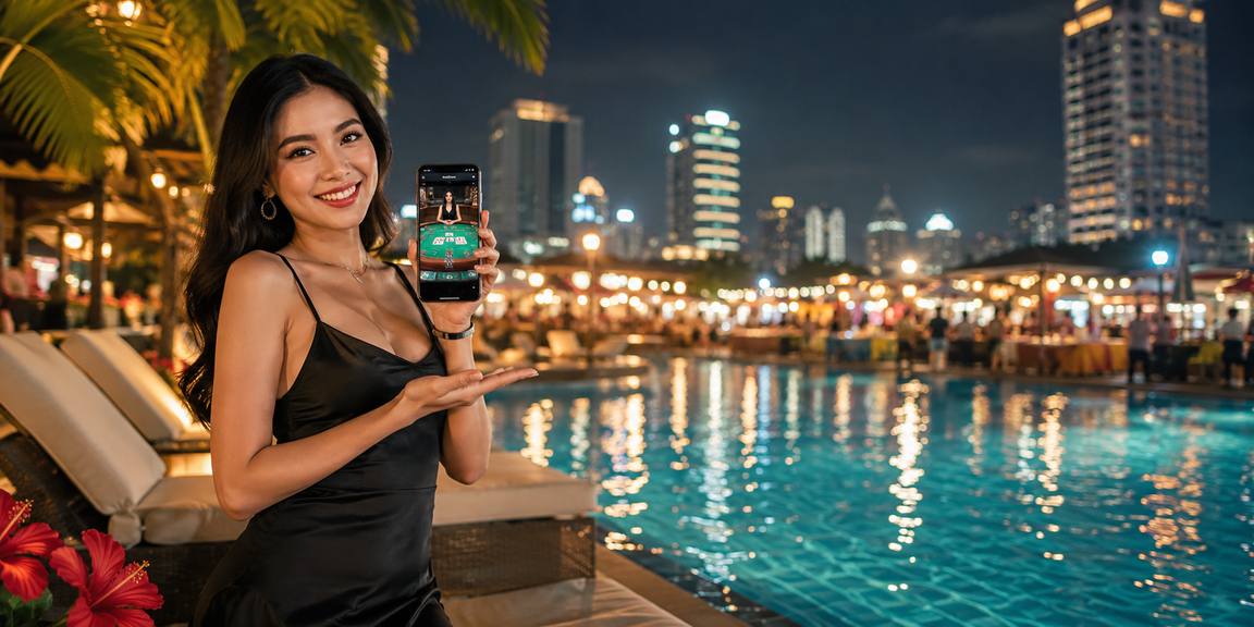 Tonton dealer sebenar, main dengan wang nyata